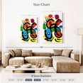 thumbnail image 4 of Elephant Stock Organic Abstract Shapes Wall Art - Vertical Multi Panel Canvas - Living Room Wall Decor - Abstract Multi Panel - Black And White Decor By Emmanuel Signorino - 24" x 38", 4 of 8