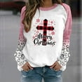 thumbnail image 3 of Tbopshirt Womens Hoodless Sweatshirts,Plus Size Essential Crewneck Sweatshirts Women's Christmas Printed Long Sleeves Blouse Round Neck Casual Tunic Tops, 3 of 4
