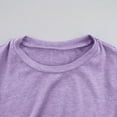 thumbnail image 6 of Delliss Girls Crop Tops Summer Short Sleeve Round Neck T Shirts Basic Tee for Kids 5-15 Years, 6 of 9