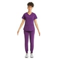 thumbnail image 4 of Scrubstar Women's Premium Performance Stretch Double V-Neck Scrub Top, Sizes XS-3XL, 4 of 7