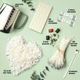 thumbnail image 2 of Craftbud Candle Making Kit - Candle Wax for Candle Making, 12.4oz Natural Soy Wax, 900ml Stainless Steel Pot, Cotton Wicks, Wick Stickers, Dye Blocks, Mixing Spoon, and Metal Centering Tool, 2 of 8