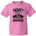 thumbnail image 3 of Inktastic Im Not Just Daddys Little Im a Truckers Daughter Youth T-Shirt, 3 of 5