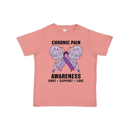 

Inktastic Chronic Pain Awarenesss Hope Support and Love Gift Toddler Boy or Toddler Girl T-Shirt
