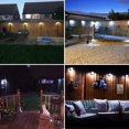 thumbnail image 3 of 8 Pack Solar LED Fence Garden Lights - Solar Outdoor Wireless For Railing Fences,, 3 of 5