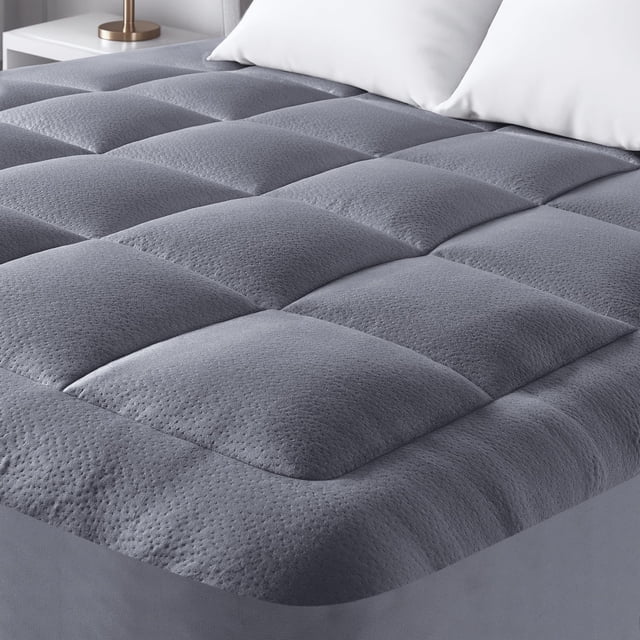 Cubrecolchón Niagara Ultra Soft Queen Size, gris