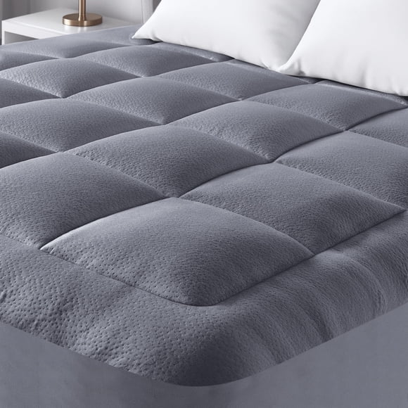 Cubrecolchón Niagara Ultra Soft Queen Size, gris