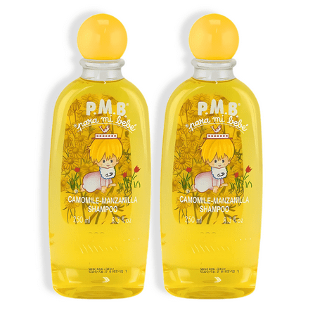 Para Mi Bebe Chamomile Shampoo, Gentle Daily Baby Shampoo 8.3 fl oz - (2-Pack)