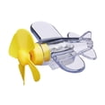 thumbnail image 1 of Luz eólica para vehículo, luz para bicicleta, luz brillante para avión, fácil de instalar Amarillo, 1 of 9