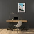 thumbnail image 3 of Yakovlev, Alexander 17x24 White Modern Wood Framed Museum Art Print Titled - Old Havana 8, 3 of 4