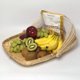 thumbnail image 5 of Cesta Rectangular De Bambú Para Servir Comida, Recogedor Tejido A Mano, Cubierta A Prueba De Polvo Para Frutas, Tienda De Red De Malla Para Picnic Minnieouse HA019952-00, 5 of 6