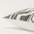 thumbnail image 3 of Rizzy Home Ivory/CHARCOAL 20"X20" Abstract Appliqued Poly Filled Throw Pillow, 3 of 5