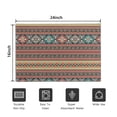 thumbnail image 5 of Orange Paisley Pattern Door Rugs,Washable Non Slip Door Mats Indoor,Decorative Door Mats,Entry Mat Indoor for Entrance,Bedroom,Kitchen,Bathroom,16"x24", 5 of 6