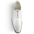 thumbnail image 4 of Vance Mens Cole Lace-up Square Toe Dress Shoe, Widths Available, 4 of 9