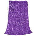 thumbnail image 2 of Vsdgher Glitter Purple Ultra-Soft Micro flannel Blanket Throw Blankets for Couch Sofa, Bed (4 sizes)-80"x60", 2 of 7