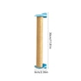 thumbnail image 3 of Cififendec Cage Mount Sisal Cat Scratching Post, 11.81"×2.36", Hanging Vertical Nail Trim Toy for Bunny Kitten Claw Sharpening Behavior Control, 3 of 5