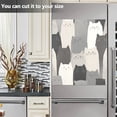 thumbnail image 3 of Yayeee Magnetic Dishwasher Cover for The Front Decoration Home Kitchen Machine Sticker Protector, Gray Cute Cats, 3 of 6