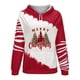 thumbnail image 4 of Pntutb moda mujer estampado cuello redondo pulóver tops manga larga blusa con capucha sudadera PNTUTB Pntutb-8092, 4 of 7
