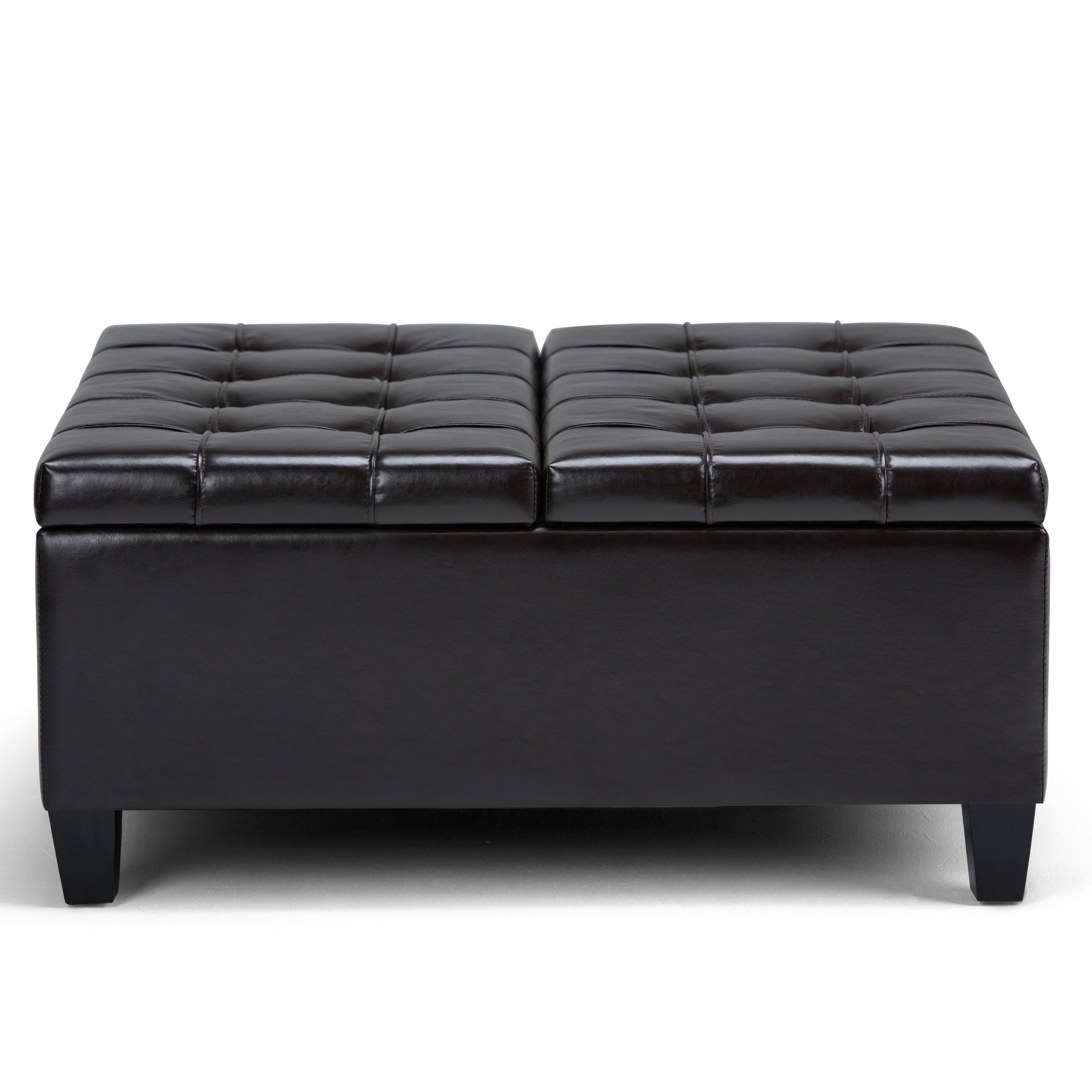 Elliot coffee online table storage ottoman