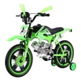 thumbnail image 3 of Bicicleta Entrenadora Niños Aeiou Baj-15005 R16 Motocross Verde, 3 of 4