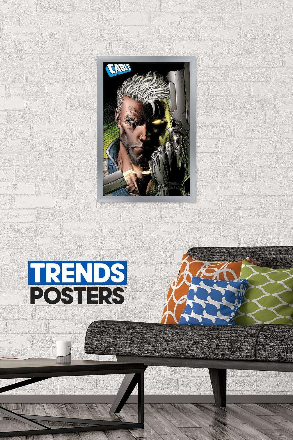 Marvel Comics - Cable Profile Poster