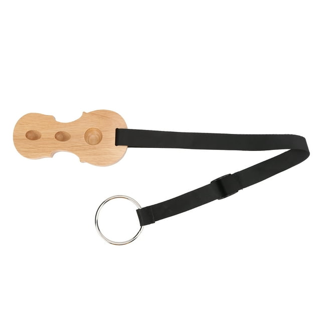 Cello Anti Slip Strap, Wooden Cello Anti Slip Mat Streamlined Design Cello Endpins Anti-Slip Belt For Chair Legs For Adult Player Wood Color