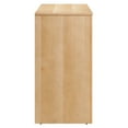 thumbnail image 3 of Appia 3-Door Arched Door Sideboard Storage Cabinet in Oak, 3 of 9