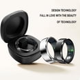 thumbnail image 3 of SUTENGDA Smart Fitness Ring | IP68 Tracking Ring for Men and Women | Smart Ring with Pedometer and Calorie Tracker | Compatible with Android and iOS | Convenient Life Sale Savings(Black), 3 of 5