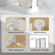 thumbnail image 5 of Dispensador Automático de Jabón Líquido, Recargable con Volumen Ajustable, Resistente Al Agua para Cocina y Baño, 5 of 5