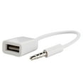 thumbnail image 3 of Flmtop Câble Audio Convertisseur Auto USB Femelle vers Jack 3.5mm aux Mâle, 3 of 9