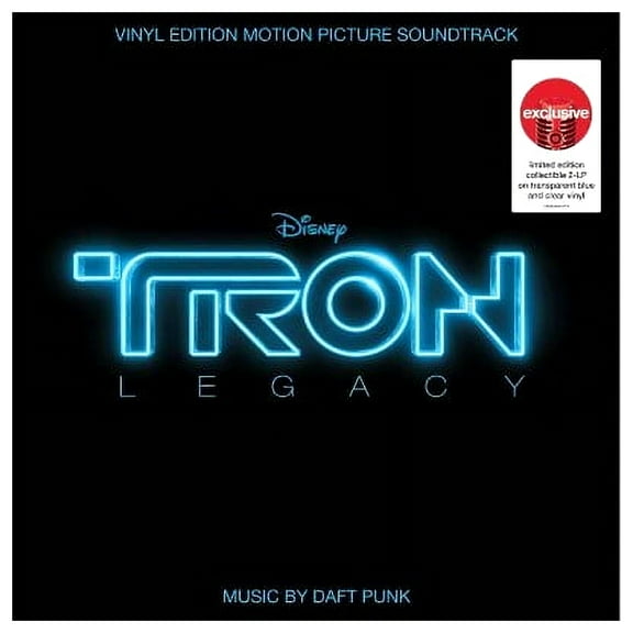 Daft Punk Tron Legacy (Motion Picture Soundtrack) (Limited Edition, Blue & Clear Colored Vinyl) (2 Lp's) Records & LPs