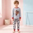 thumbnail image 2 of UAYOTSE Boys Long Sleeve Pajama Set Motorcycle Monster Truck Graphic 2‑Piece Boys Sleep Set Size 5-6 Years, 2 of 9