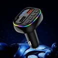 thumbnail image 2 of USB Fast Charging Car Charger MP3 Player Car FM Transmitter Music Player, 2 of 9