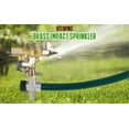 thumbnail image 4 of GlamourGarden 5600 sq Brass Impact Sprinklers, 2 Pack, 4 of 9