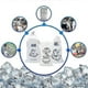 thumbnail image 3 of 100PCS Plastic Ice Bags 8 lb 11 x 18 Inch Drawstring Closure Durable Ice-bag Storage JR2025032600476, 3 of 4