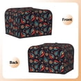 thumbnail image 3 of Lsque Paisley1 Print 4 Slice Toaster Cover , Kitchen Appliance Dustproof Protector , Toaster Protector Dustproof Kitchen Appliance Cover, 3 of 7