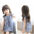 thumbnail image 3 of Xinhuaya Baby Kids Girl Dresses Clothes Baby Cotton Small Leaves Sleeveless Princess Dress, 3 of 7