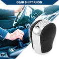 thumbnail image 3 of Pomo de cambio de marchas Unique Bargains 6 velocidades para Nissan X-Trail 2002-2007 de cuero sintético, 3 of 6