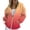 Orange, variant on Women's Oversized Zip Up Track Jacket Long Sleeve Casual Top with Pockets Comfortable Streetwear Pink XXXL