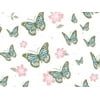 12 Pack, Butterfly Garden Tissue Paper 20 x 30", Soft Fold Sheets for DIY, Gift Wrapping, Birthday Parties and Events, Made In USA