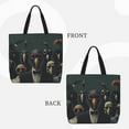 thumbnail image 2 of Easygdp Stylish Avian Gathering Bolsa Tote para Mujer, Bolso de Hombro para Trabajo, Playa, Viajes, Compras y Supermercado, 2 of 7