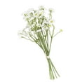 thumbnail image 4 of kowaku Artificial Flowers Ornament, Decoration, Crafts, Long Stem, Simulation Flower, Artificial Flowers for Garden Party, Indoor And Outdoor Wedding White, 4 of 9