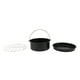 thumbnail image 1 of Juego de Accesorios Universales para Freidora Barril para Hornear Pasteles de Acero Inoxidable Parrilla para Pizza Revestimiento Antiadherente Apto para Lavavajillas Negro ANGGREK  Otros, 1 of 8