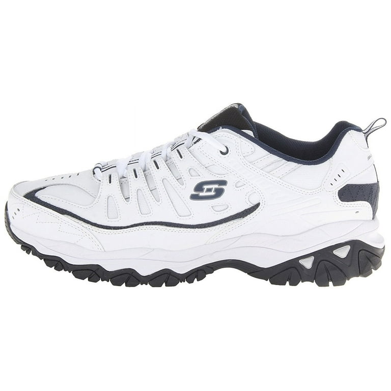Skechers Men s After Burn Memory Fit Reprint Training Shoe Wide Width Available Walmart