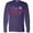 Purple, variant on Inktastic 4th of July Free to Sparkle in Red White and Blue Long Sleeve T-Shirt