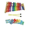 D'Luca 20 Notes Full Chromatic Xylophone Glockenspiel with Music Cards