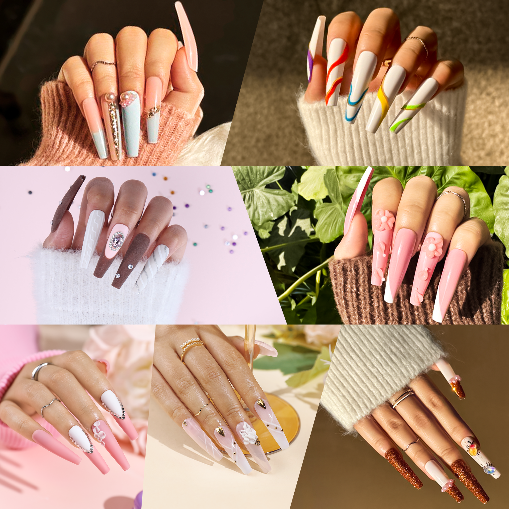 MOROVAN Acrylic Nail Kit with Drill Set Includes Glitter Powder