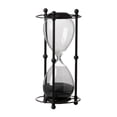 thumbnail image 2 of Hourglass in Stand - Black Sand, Black, 2 of 5