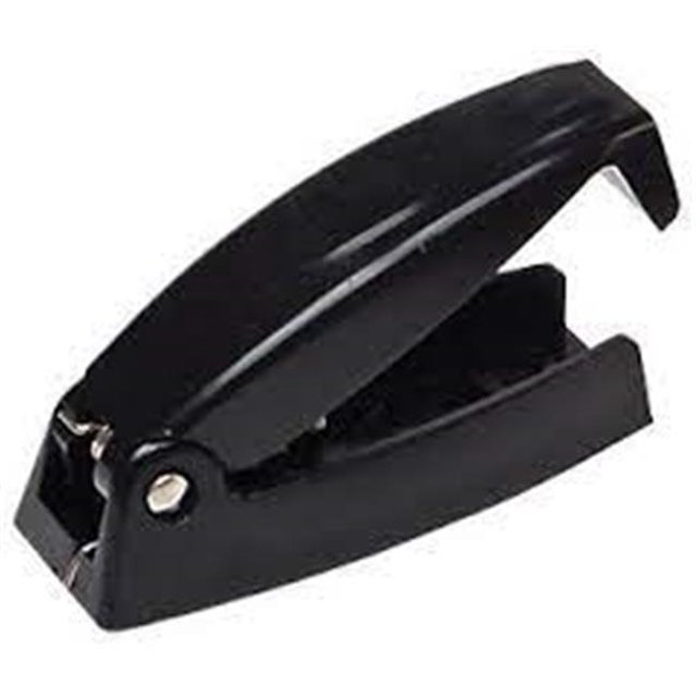 Rounded Baggage Door Catch - Black