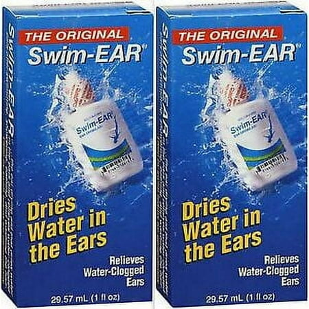 Swim Ear Swimmers Ear Soln for Water in the Ears 1oz (2 pack)