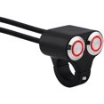 thumbnail image 1 of Interruptor de manillar de motocicleta de 22 mm con luz indicadora (rojo), 1 of 3